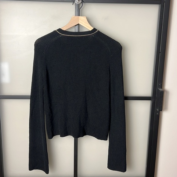 NWT Maje Meridien Chain-Trim Cardigan Size 3 (US Large) - Picture 2 of 11